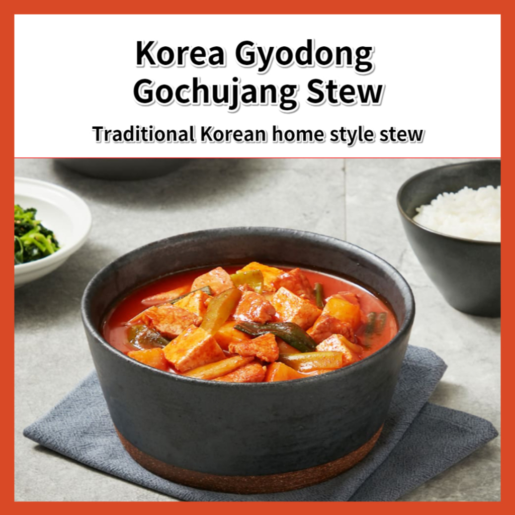 Korea Gyodong Gochujang stew Traditional Korean home style stew 1ea