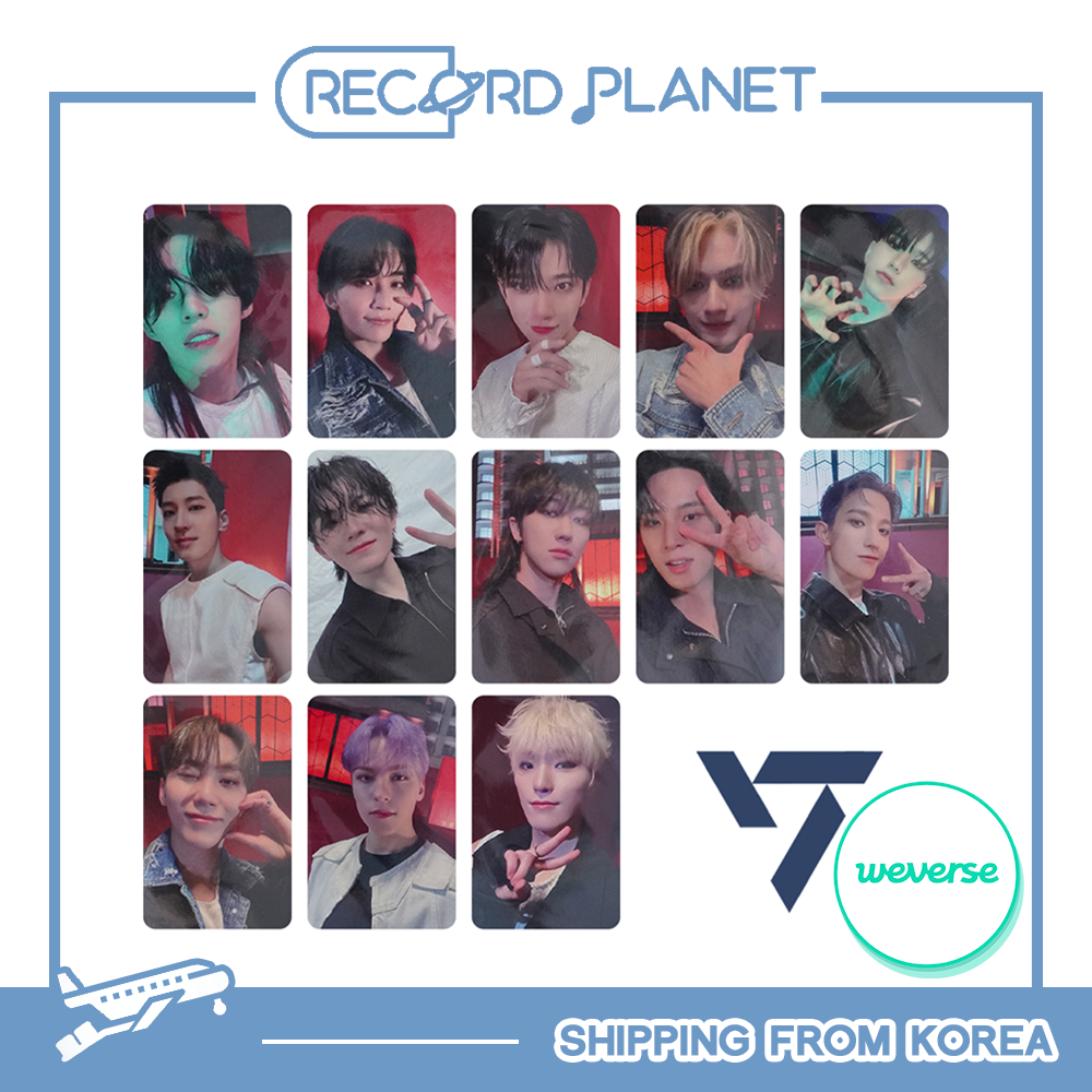 SEVENTEEN FML OFFICIAL PHOTOCARD POB Weverse/Aladin Fansign