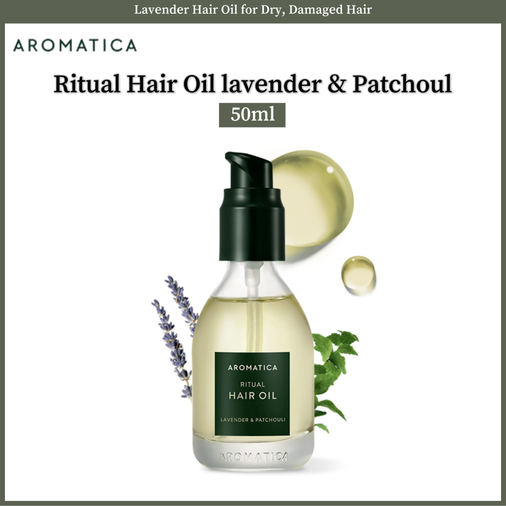 Aromatica Ritual Hair Oil lavender & Patchoul 50ml Shopee Philippines