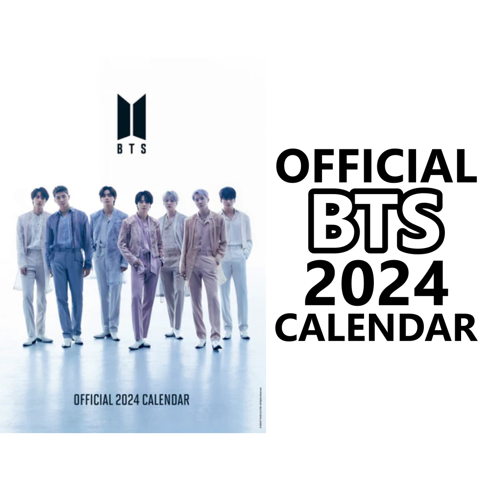 BTS CALENDAR OFFICIAL 2024 CALENDAR Shopee Philippines