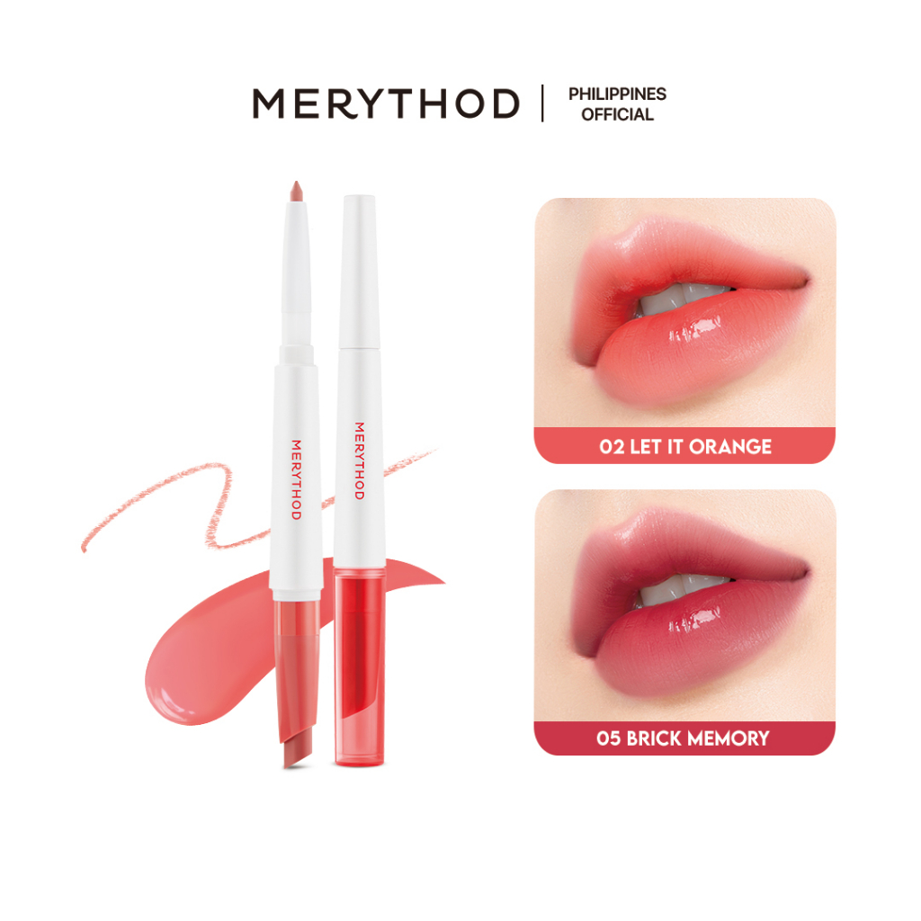 MERYTHOD Bling Chu Dual Lip Balm + Lipliner | Shopee Philippines