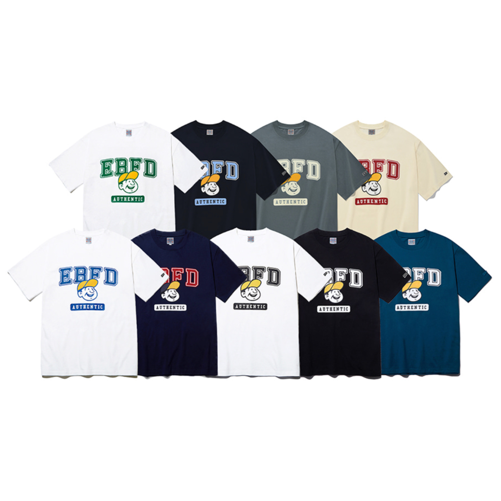 EBFD ebbets field tshirt (10 colors) summer tee Shopee Philippines