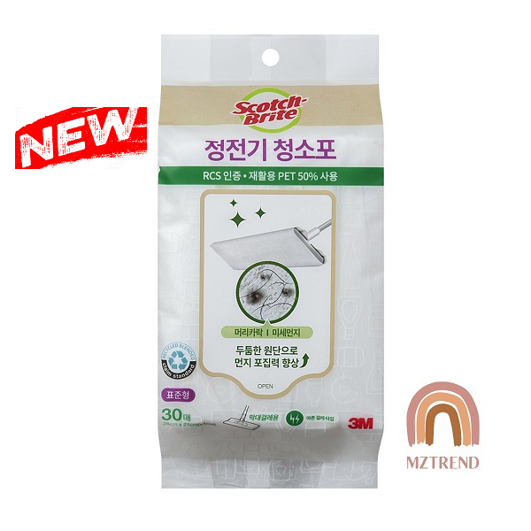 [3M Scotch Brite] New Recycle Electrostatic Dry Paper Wiper 30 Sheets ...