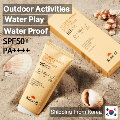 Recocell UV Shield Pro Waterproof Leports Sunscreen SPF50+ PA++++ 70ml ...