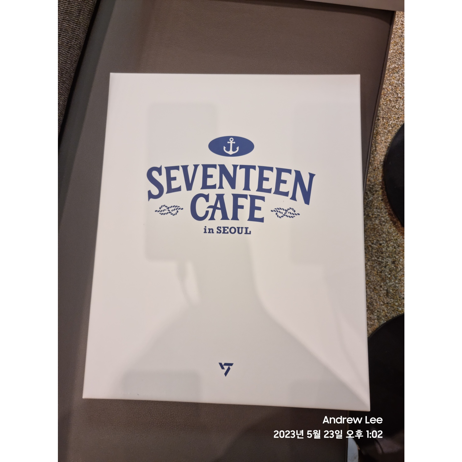 seventeen cafe in seoul トレイ＆テーブルマットセット SEVENTEEN CAFE in SEOUL Official Merch Tray & Table Mat