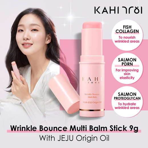 KAHI SEOUL Wrinkle Bounce Multi Balm With Jeju Origin Oil, 9g