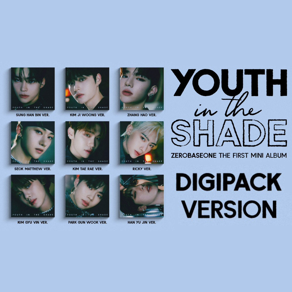 ZEROBASEONE (ZB1) - YOUTH IN THE SHADE (DIGIPACK) | Shopee Philippines