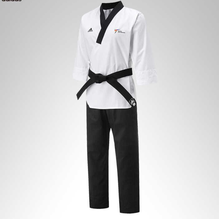 Sending from Korea / Adidas Poomsae New WT Logo Taekwondo Dan Uniform ...