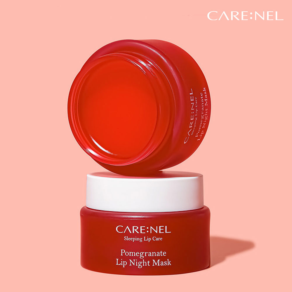 Carenel Pomegranate Lip Sleeping Mask 23g Lip gloss and Moisturizers