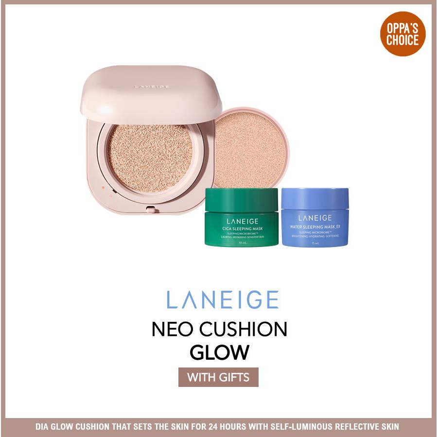 LANEIGE ALL NEW Neo Cushion GLOW Double(15g+ refill 15g) SPF46/PA++ /  Kbeauty