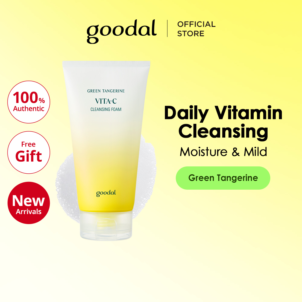 Goodal Green Tangerine Vita C Cleansing Foam 150ml Shopee Philippines