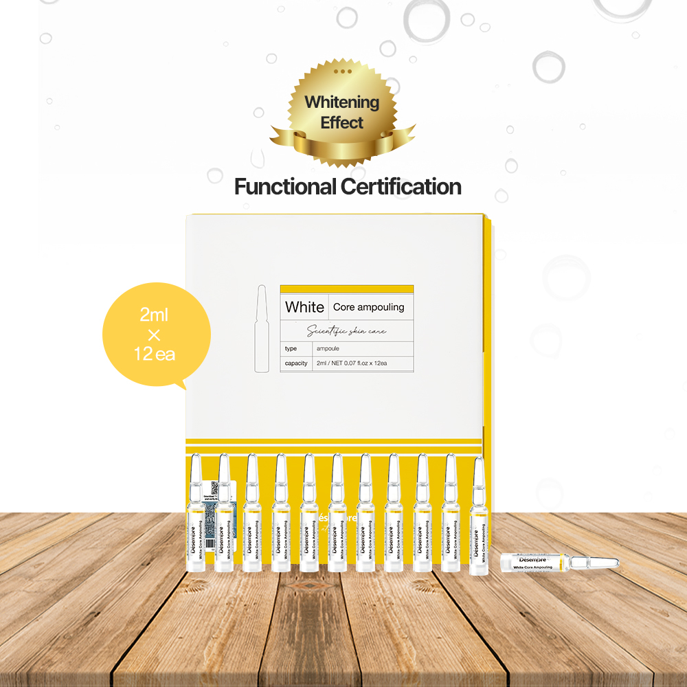 White Core Ampouling 2ml*12ea (Desembre) / Made in korea, Brighten up ...