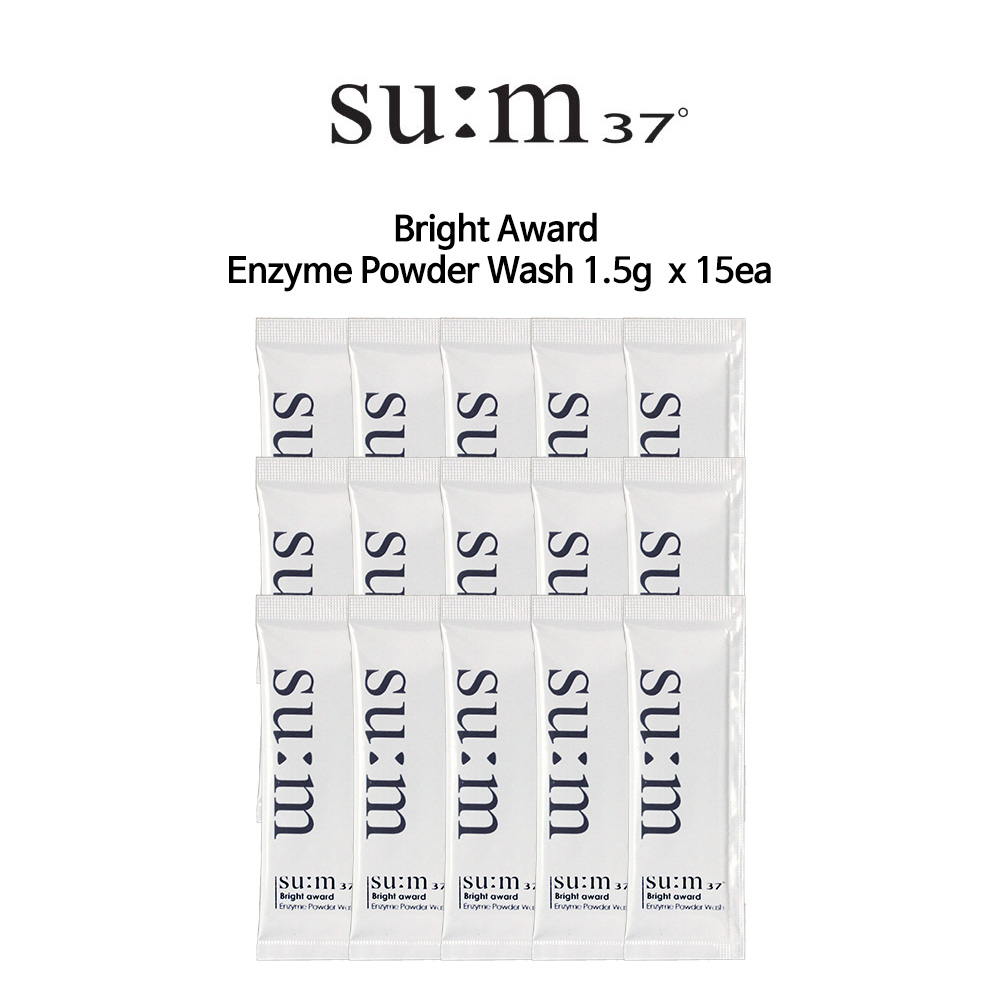 Su:m37 Bright Award Enzyme Powder wash 1.5g x 15ea ★Korea cosmetics ...