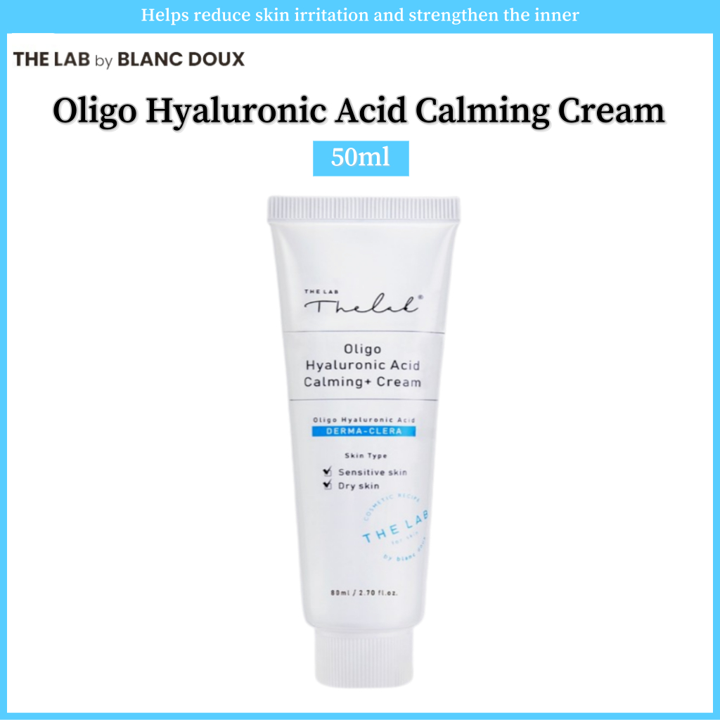 The Lab By Blanc Doux Oligo Hyaluronic Acid Calming Cream 50ml Shopee