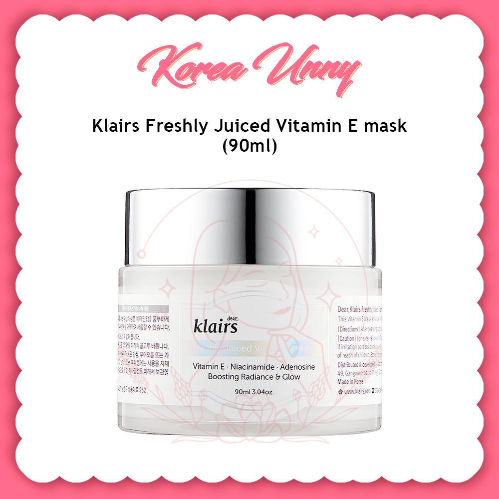 Klairs Freshly Juiced Vitamin E Mask 90ml main image 1