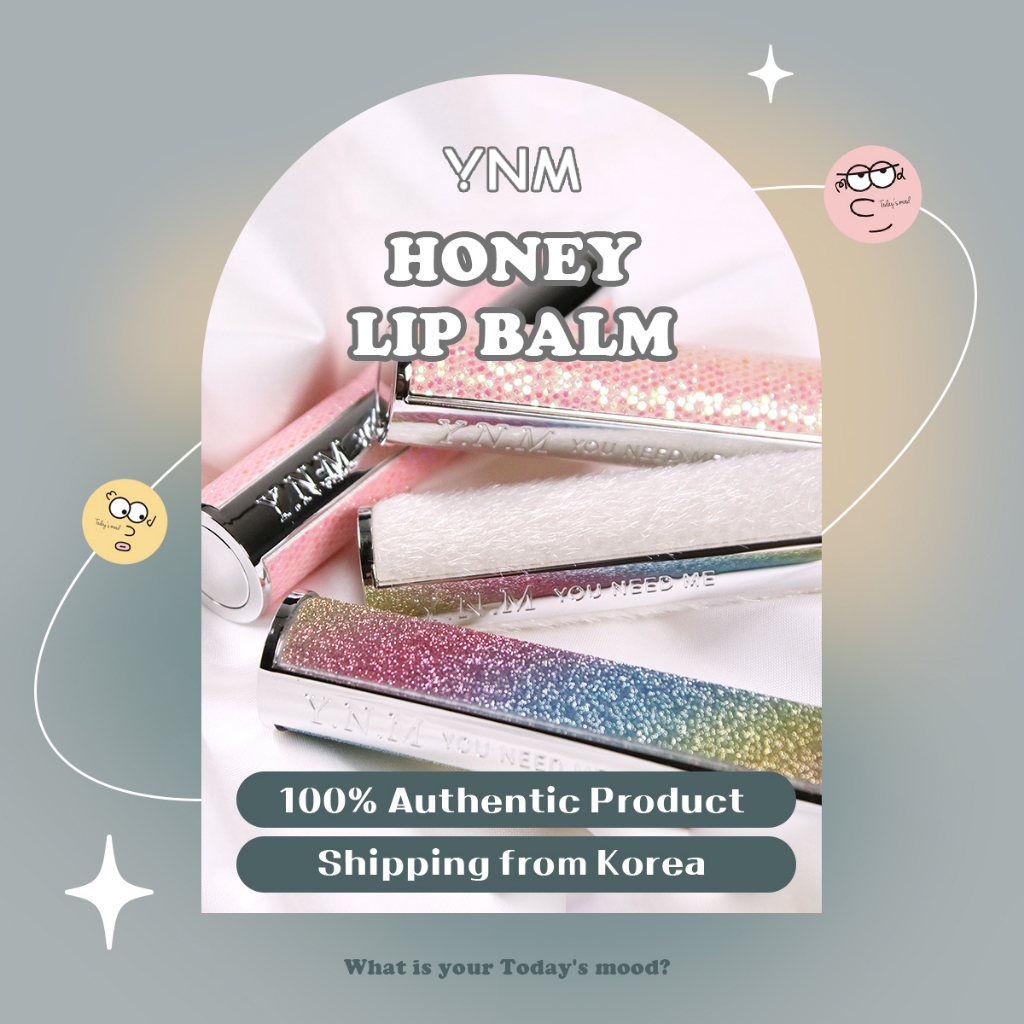 [YNM] Honey Lip Balm 3g | RAINBOW HONEY LIP BALM from Korea Natural ...
