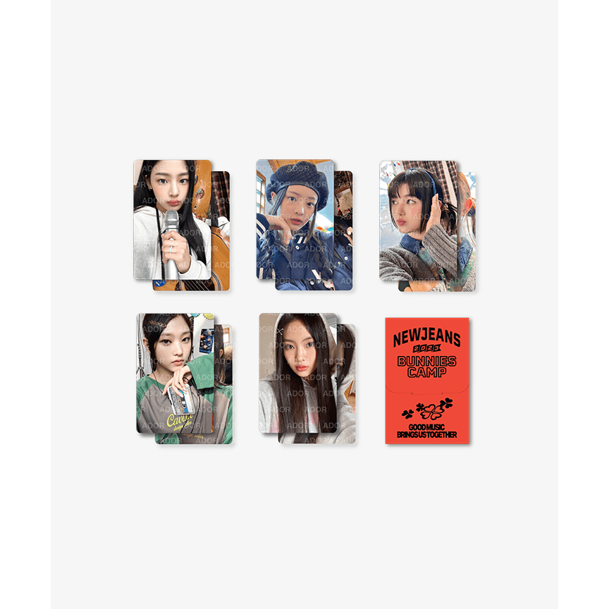 NewJeans - BUNNIES CAMP PHOTO CARD SET | Shopee Philippines