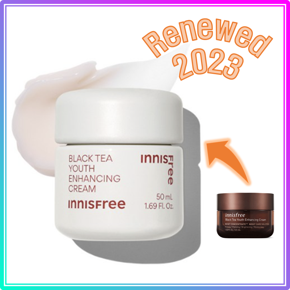 innisfree Black Tea Youth Enhancing Cream 50ml (2023 AD) Shopee Philippines