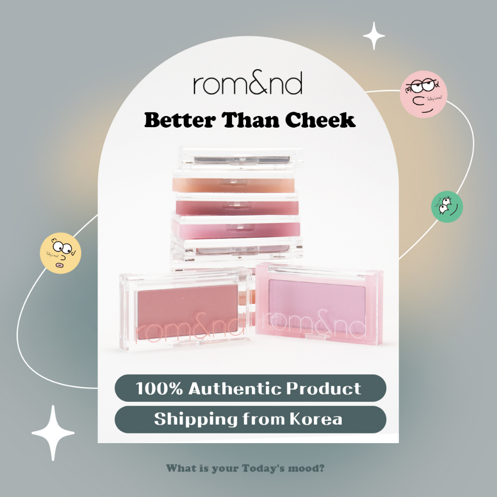 [rom&nd] Better Than Cheek 4g romand romnd blusher korea pink blush