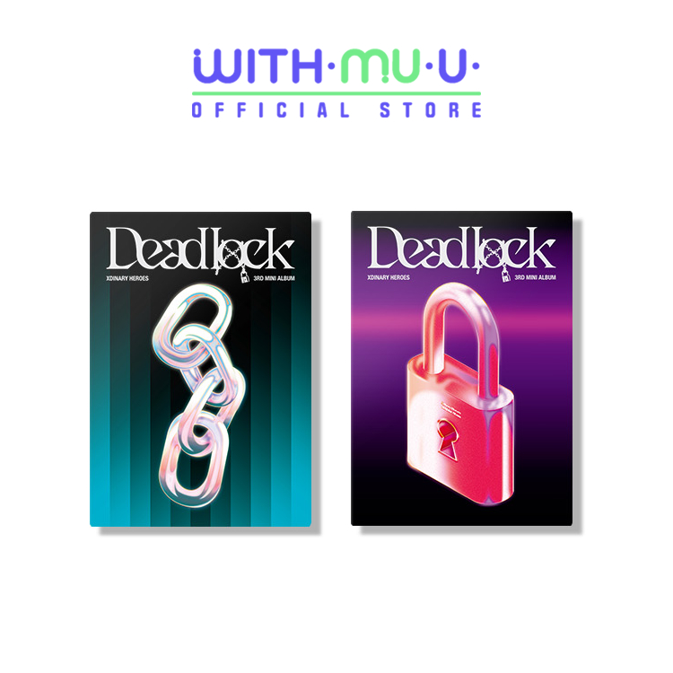 XDINARY HEROES DEADLOCK 3° Mini Album (Standard B Ver.) + Poster Piegato Prima Stampa – K-POP Sigillato
