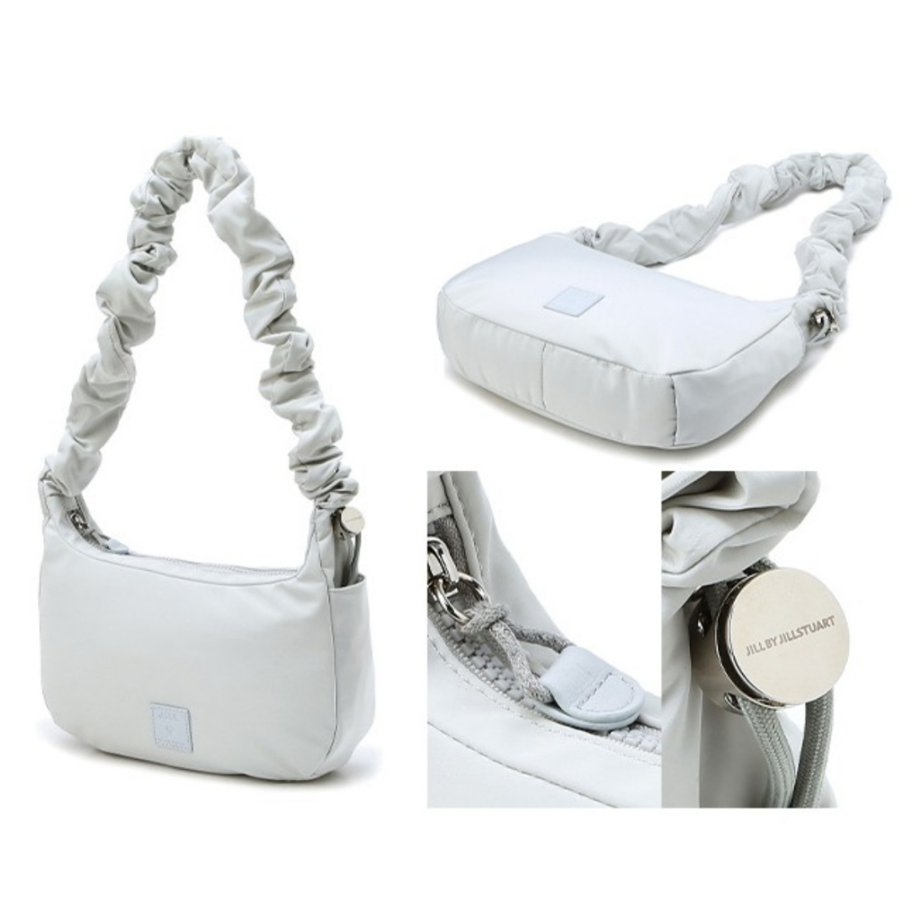 [JILLSTUART]NYLON LOGO PATCH STRING SHOULDER BAG★新作★23SS JILLSTUART]NYLON LOGO PATCH STRING SHOULDER BAG☆新作☆23SS