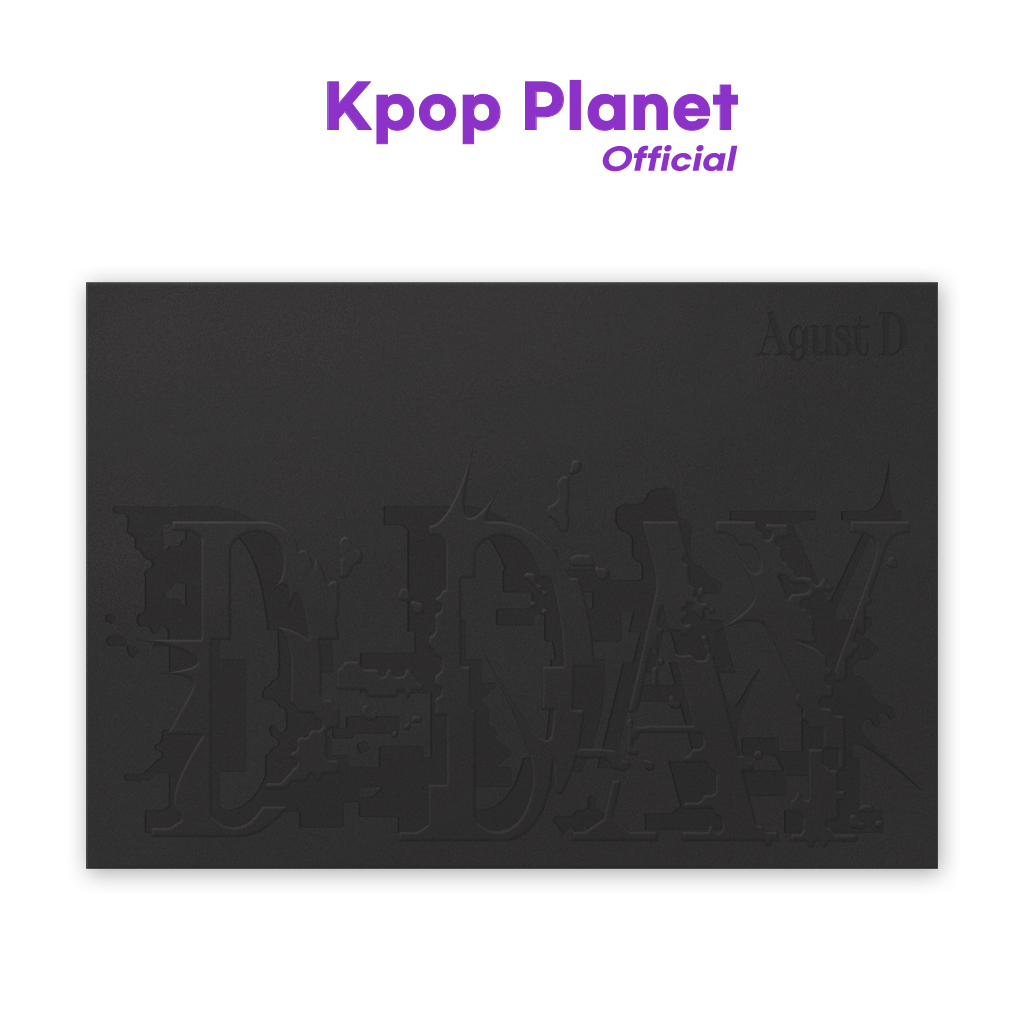 SUGA Agust D [D-Day] Album – WEVERSE Version + Geschenkkarte, Versiegelt