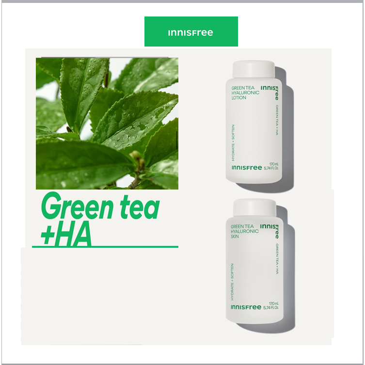 Innisfree Green Tea Hyaluronic Skin Lotion Shopee Philippines 0121