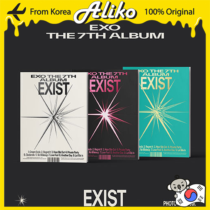 EXO 7th Full Album - EXIST (Photobook) | Shopee Philippines