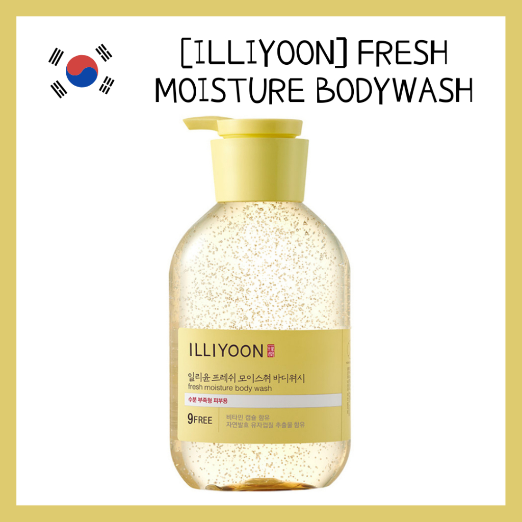 [ILLIYOON] Fresh Moisture Body Wash 500ml / Made in Korea Shopee