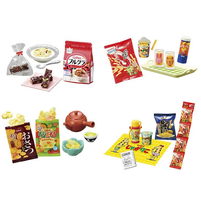 RE-MENT Petit Sample Miniature Calbee Snack Figure (1 single box ...