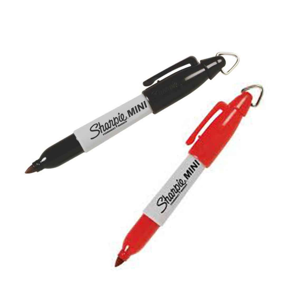 Sharpie Mini Permanent Markers (Black & Red) | Shopee Philippines