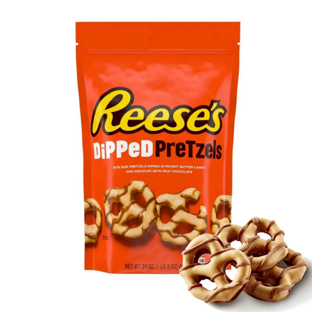 Reese s Milk Chocolate Dipped Pretzels 680g Shopee Philippines