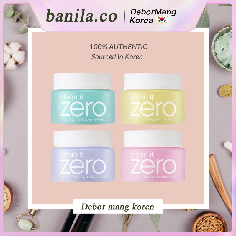 Banila Co Clean It Zero Cleansing Balm Kit Original Nourishing Revitalizing Purifying 6972