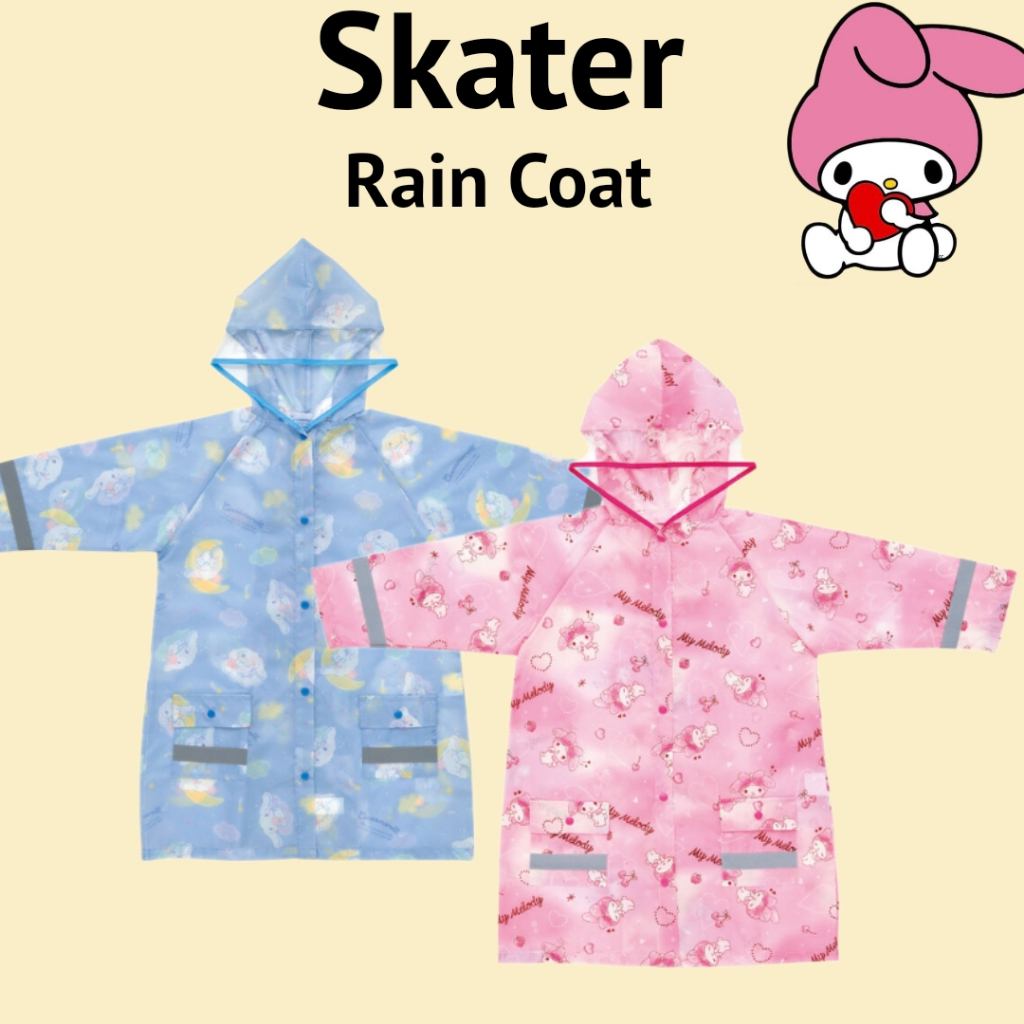 [SKATER] Cinnamoroll STARRY Sky RAIN COAT / My Melody LOVE RAIN COAT ...