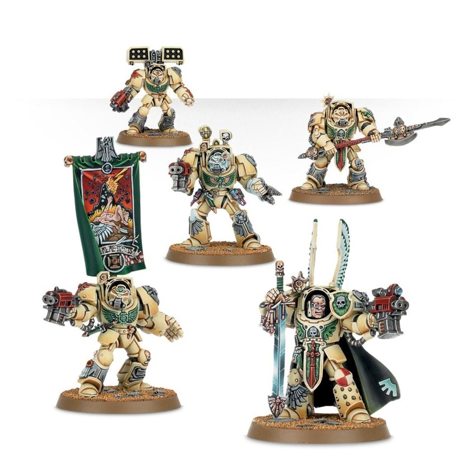 WARHAMMER 40K - DARK ANGELS DEATHWING COMMAND SQUAD | Shopee Philippines