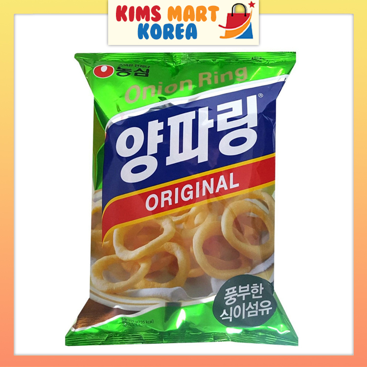 Nongshim Korea Onion Ring Snack Korean Snack Food 80~155g | Shopee ...