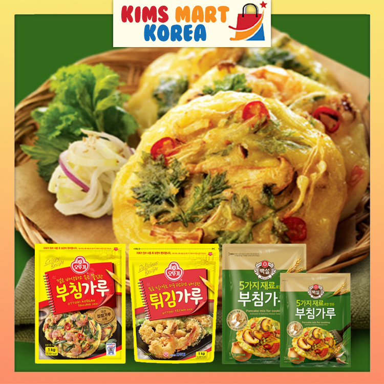 Korean Frying Mix Flour Powder, Korean Pancake Mix Powder, Batter Mix ...