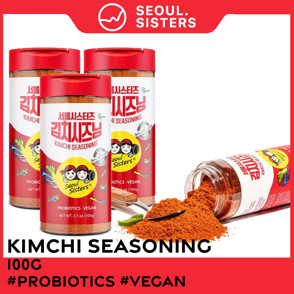 [seoul Sisters] Kimchi Seasoning Powder 100g   Vegan Kimchi Seasoning 