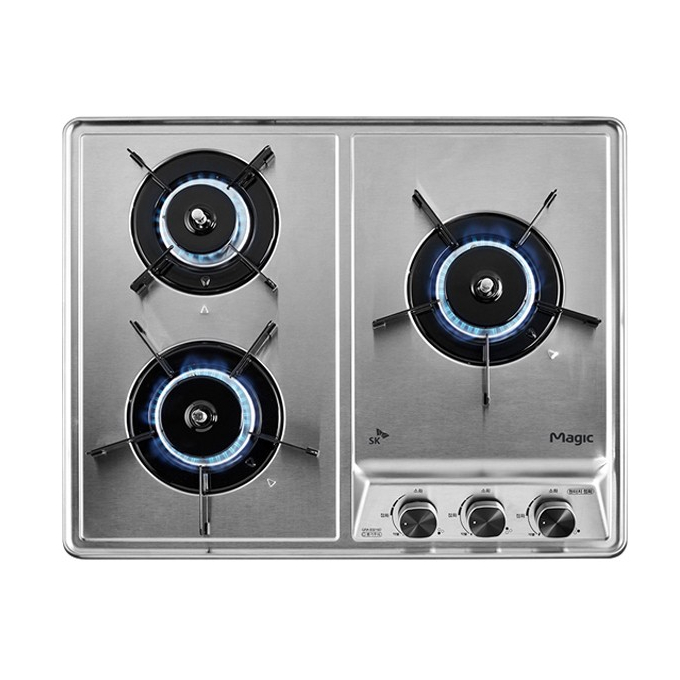 SK Magic BuiltIn Gas Cooktop 3 Burner SelfInstallation Shopee