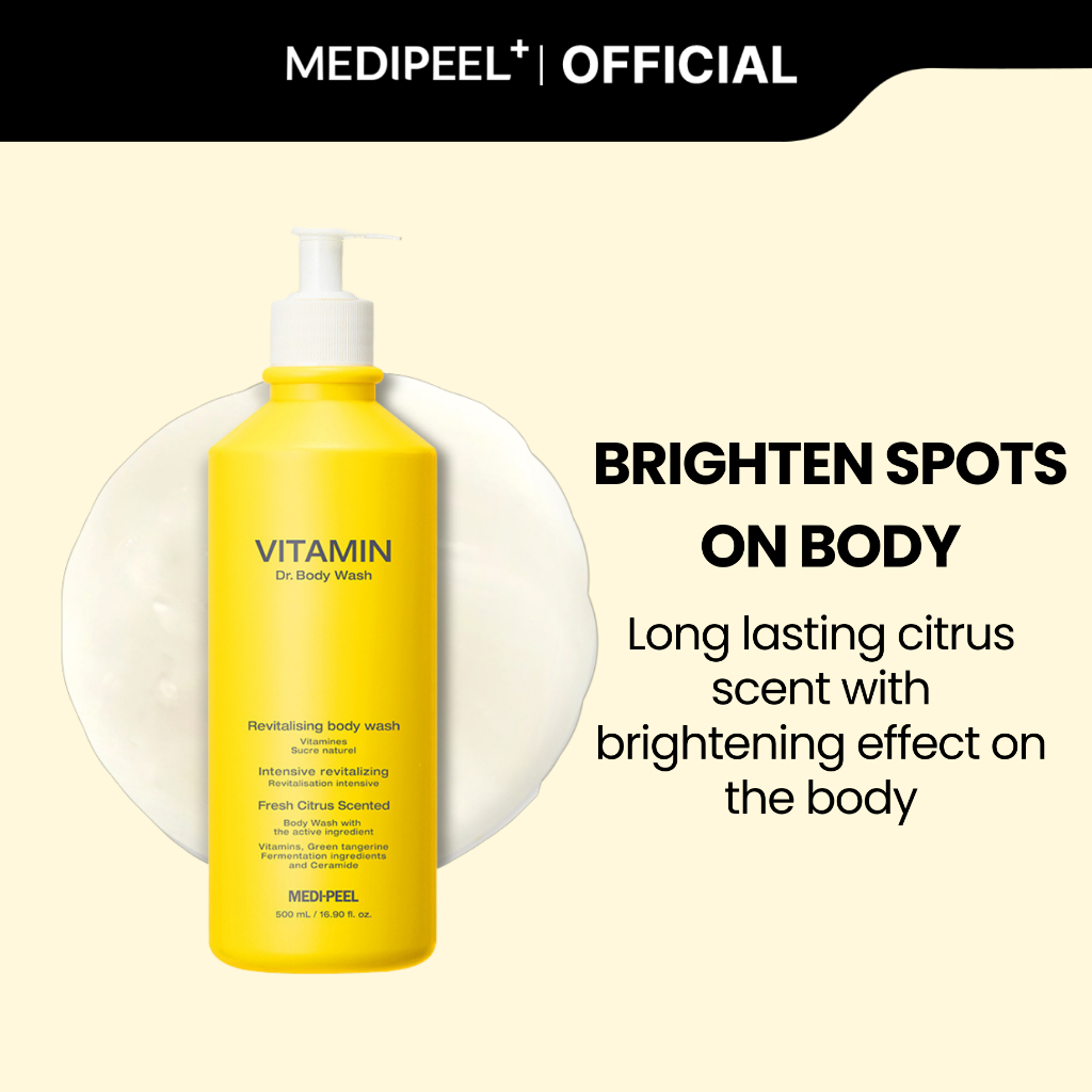 MEDIPEEL Vitamin Dr. Body Wash 500ml Shopee Philippines