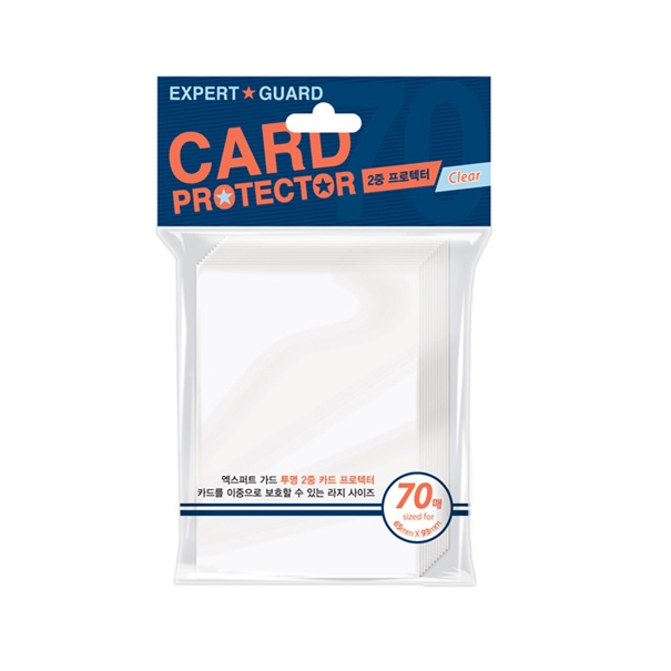 Large Clear Card Protector for Double Sleeves (70 pcs) | Shopee Philippines