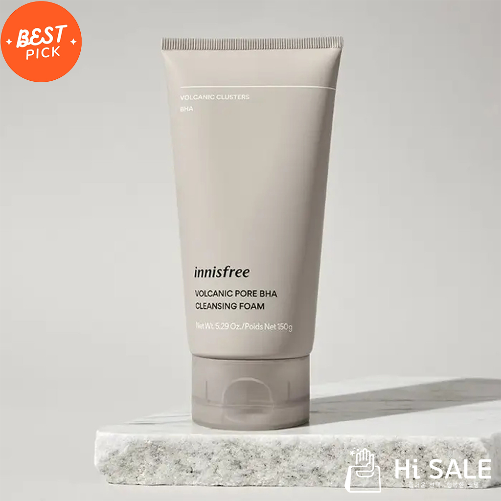 [INNISFREE] Volcanic Pore BHA Cleansing Foam 150g / 250g | Shopee ...