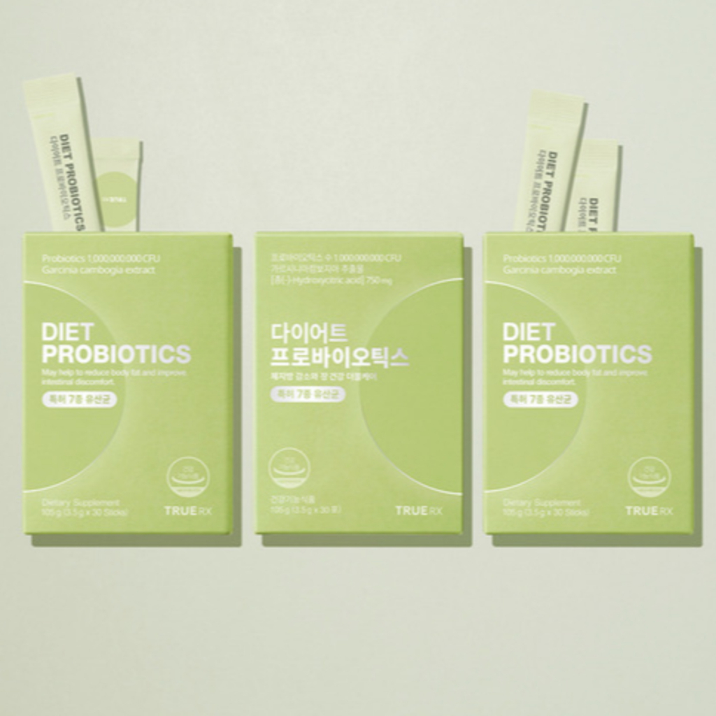 True RX Diet Probiotics 3.5g*30 packets/box Garcinia cambogia 1 billion ...