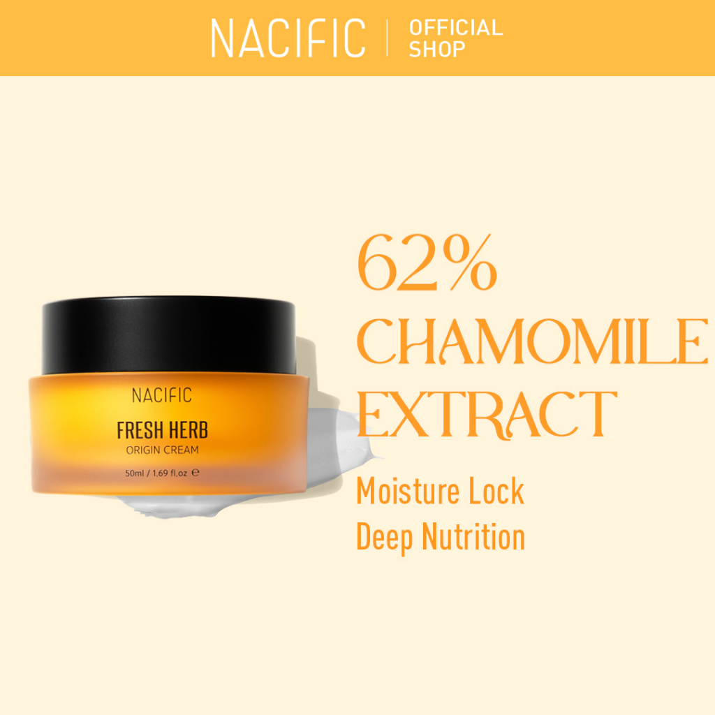 NACIFIC Fresh Origin Cream 50ml, Niacinamide, Moisturizing , AntiAging