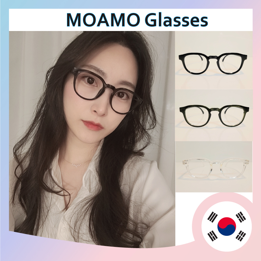 [ MOAMO ] Glasses with light weight and soft material / Popular eyeglasses in Korea / Korean
