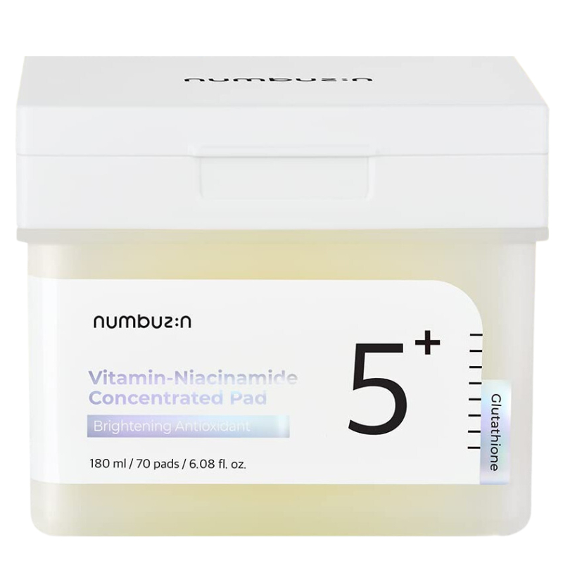 numbuzin No.5 VitaminNiacinamide Concentrated Pad (70 pads) Expiration