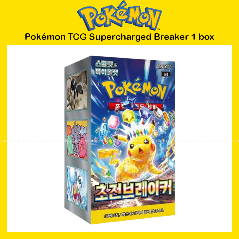 Pokémon Trading Card Game SV8 Scarlet & Violet Booster Box Super Elect Breaker Japanese Sealed Pokémon Trading Card Game SV8 Scarlet & Violet Booster Box Super Elect Breaker Japanese Sealed