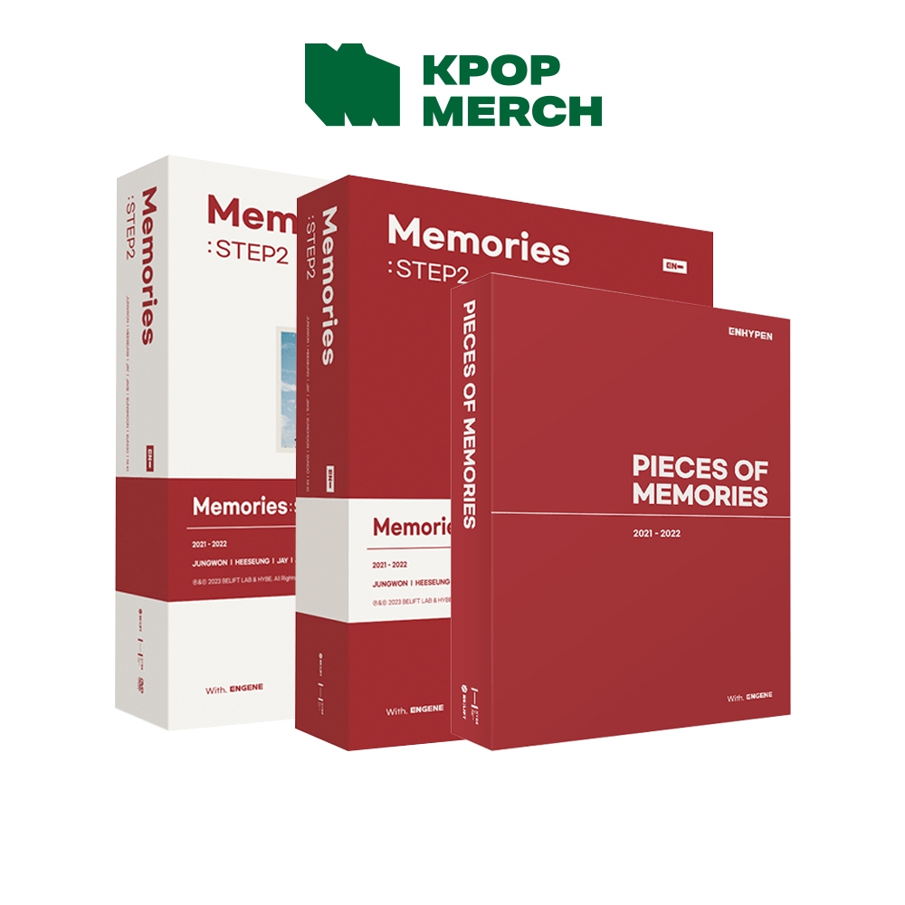 ENHYPEN - Memories Step 2 DVD Digital Code Pieces of Memories