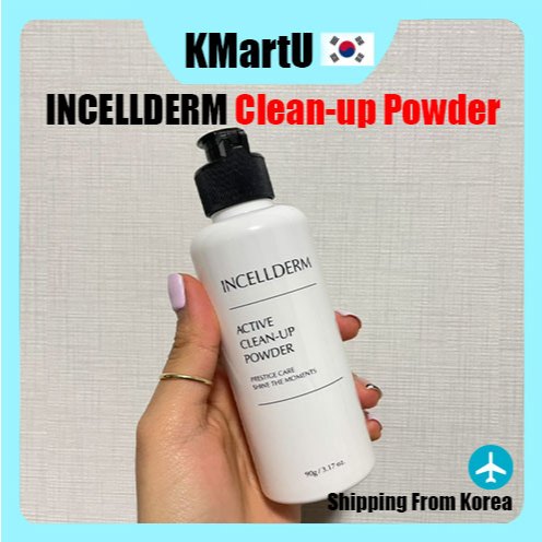 INCELLDERM Active Clean-up Powder 90g | Shopee Philippines