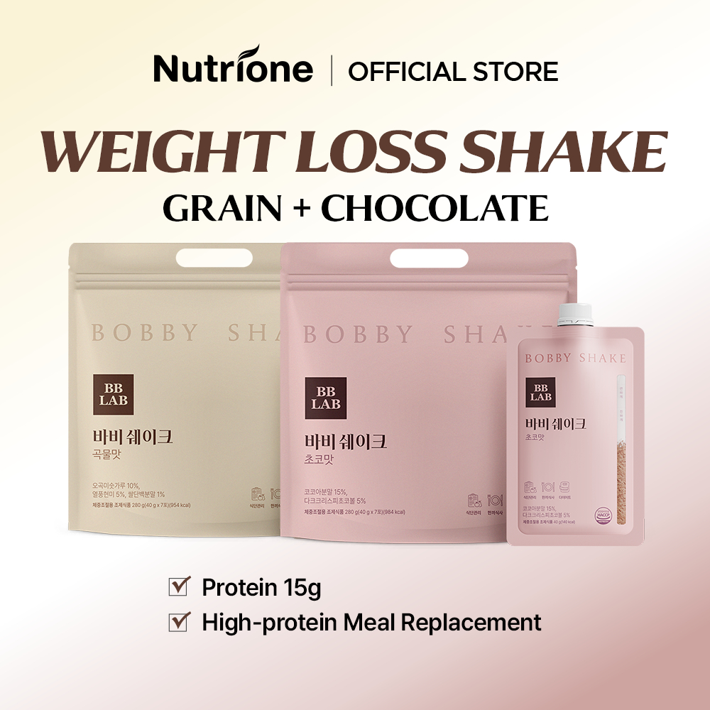 NUTRIONE BB LAB Bobby Shake Grain + Chocolate flavor | Shopee Philippines
